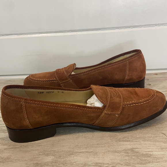 Zelli Handcrafted Suede Men Loafer size 9N Excellent Condition! - Picture 7 of 8